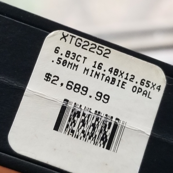 Rare Australian mintabie opal  huge  7 carats total - Picture 8 of 15